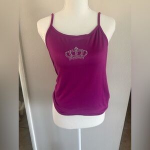 Juicy Couture Magenta Crown Camisole